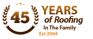 45 years roofing experts