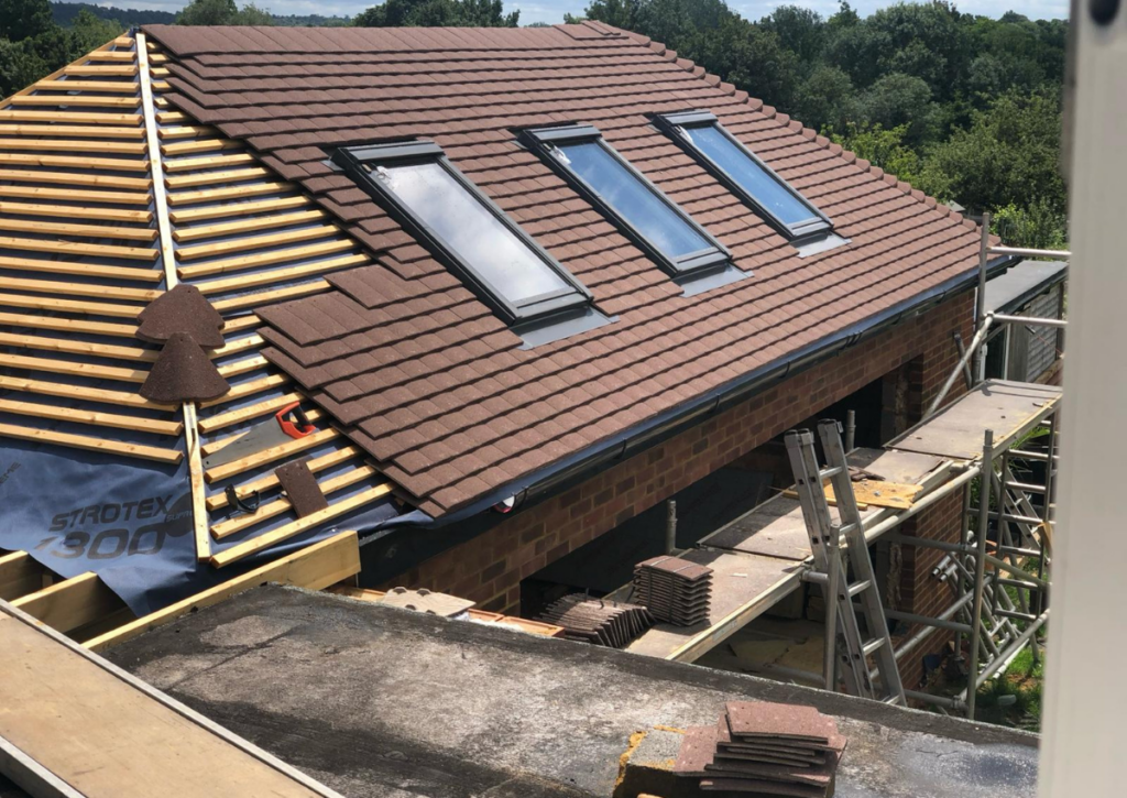 Tiled Roofing in Loudwater
